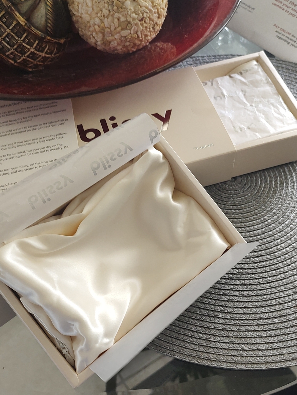 (2) Blissy Silk Pillowcases